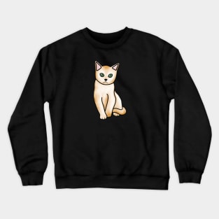 Orange Cat Crewneck Sweatshirt